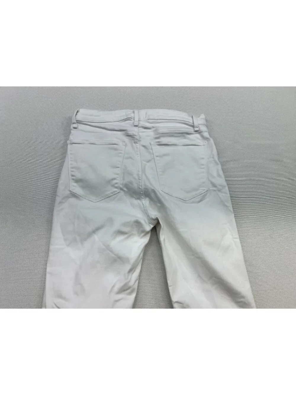 Abercrombie & Fitch Curve Love Super Skinny Ankle High Rise Jeans Sze 28/6 White